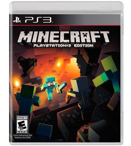 Jogo Minecraft Playstation 3 Ps3 Midia Fisica Disco Usado